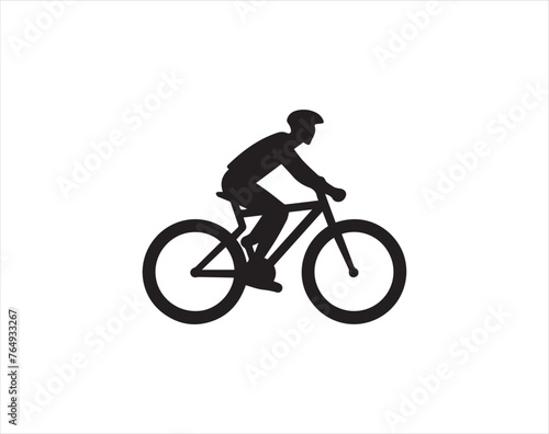 Fototapeta Naklejka Na Ścianę i Meble -  Bicycle icon vector illustration design template. Bicycle icon vector design template