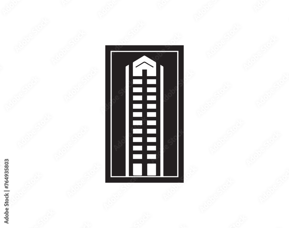 Vector illustration of doors and windows in the city. Vector illustration of doors and windows in the city.
