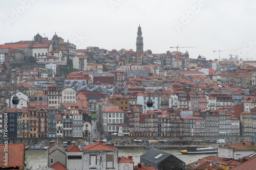 View of Porto, Portugal old town on the Douro River