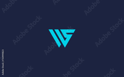 letter ws logo icon design vector design template inspiration photo
