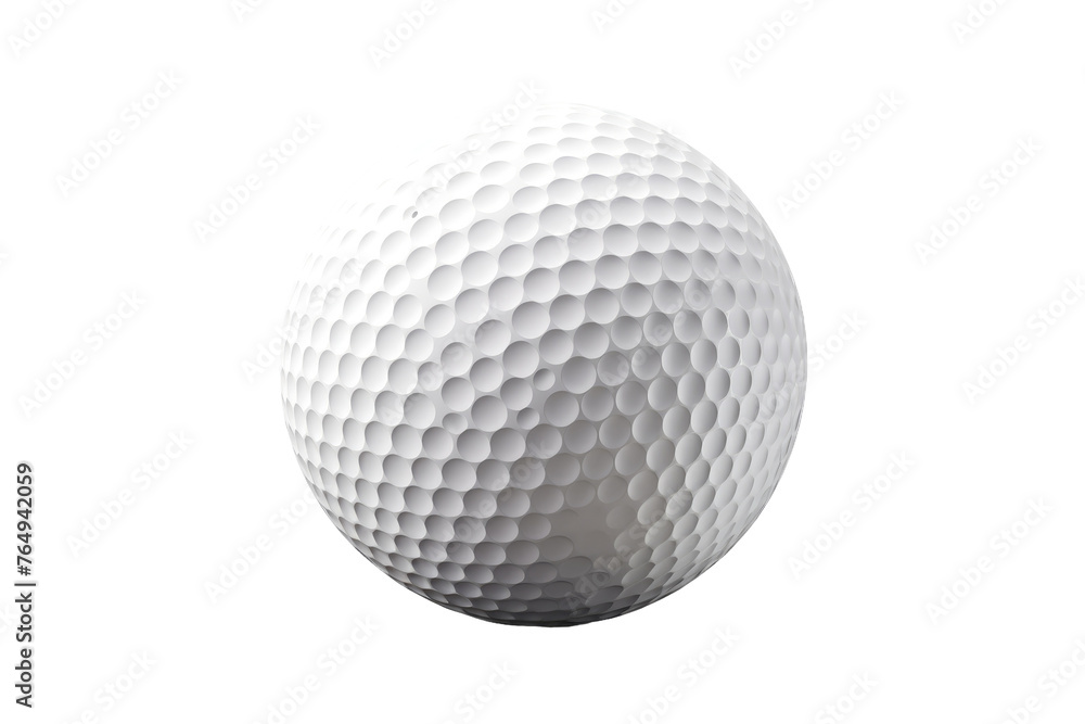 The Ethereal Dance of A White Golf Ball. The Ethereal Dance of A White Golf Ball.