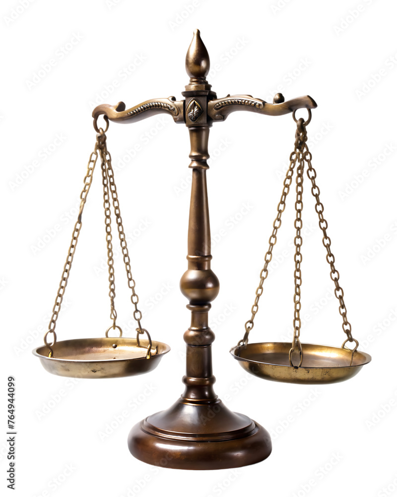 Balance scale isolated on transparent background Balance scale isolated on transparent background