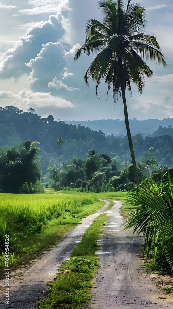 Obraz premium traditional thai landscape 