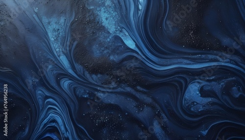 shades of sparkling dark blue flowing texture, marbling, add blue sparkling dust, hi-res image background