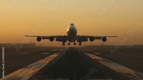 Graceful Ascension: Capturing the Majestic Movement of a Mighty Jet's Landing Gear as it Lifts Off into the Vast Expanse of the Skies