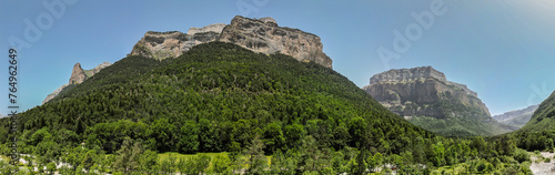Pyren  en Spanien Bergkette Landscape