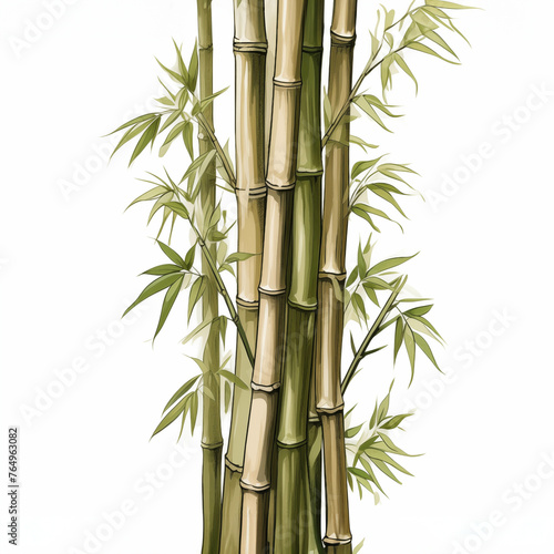bamboo or bamboo shoots.