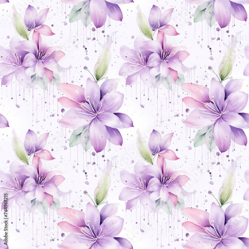 seamless floral background © Алена Харченко