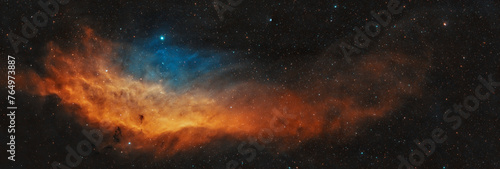 California nebula 2 panels mosaic Astro Photography