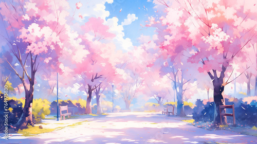 桜の景色 © Pickles