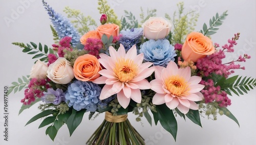 Decorative flower bouquets