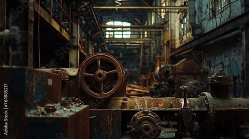 An abandoned factory