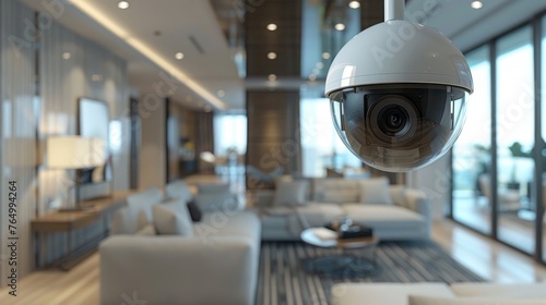 A smart home security system, powered by IoT technology