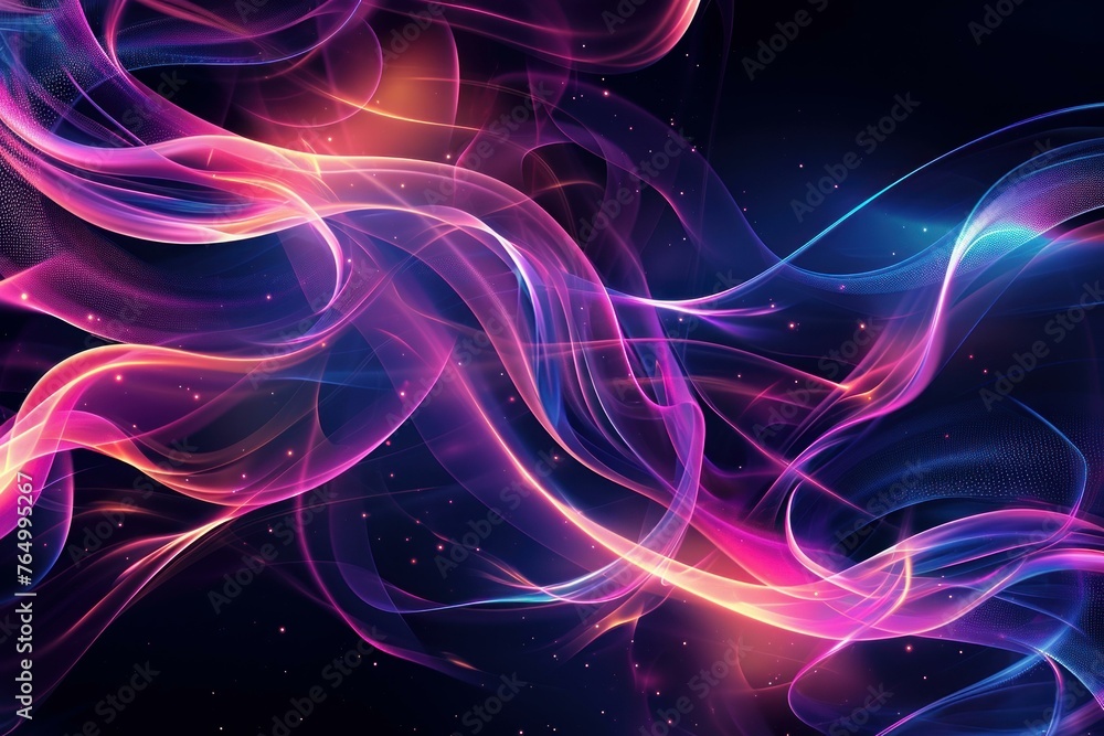 Intense Abstract background. Speed color light. Generate Ai Intense Abstract background. Speed color light. Generate Ai