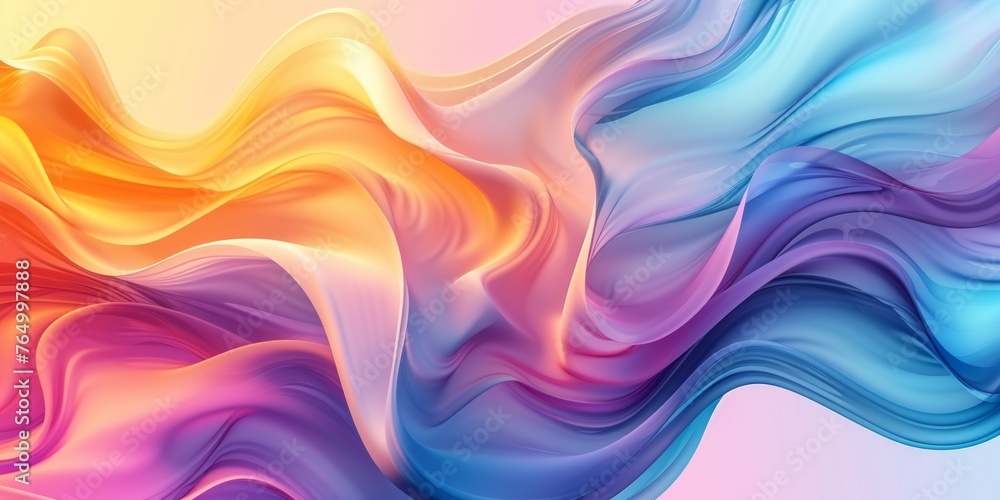 Dynamic gradient banner with an eye-catching liquid design Dynamic gradient banner with an eye-catching liquid design