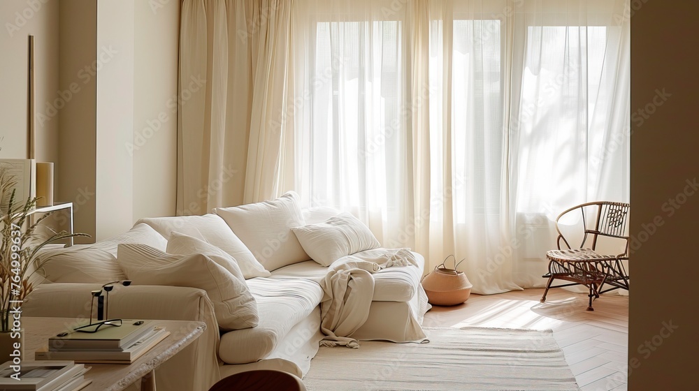 Living room interior in White Space. Interior design
Living room interior in White Space. Interior design