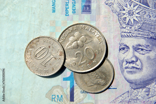 Malaysian ringgit dating from around 2001