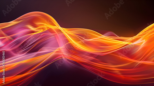  dynamic wave background ,Abstract colorful background with smooth lines and waves ,abstract orange smoke wave on black background