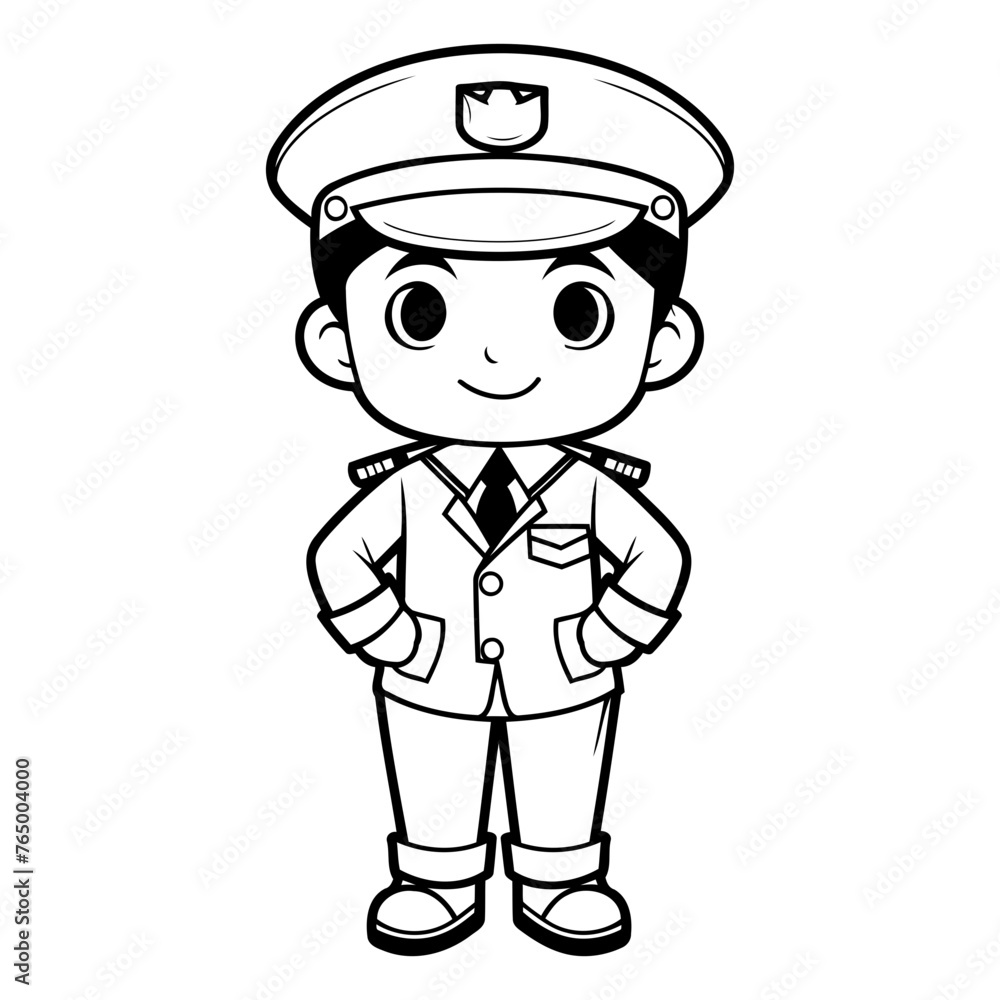cute pilot boy cartoon vector illustration graphic design vector illustration graphic design