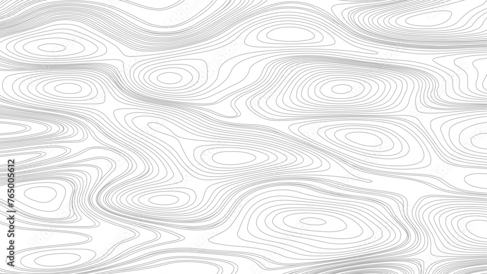 Vector seamless background.  Wavy graphic background. The wavy lines. Topographic map. Seamless pattern wave lines Topographic map. Geographic mountain relief.