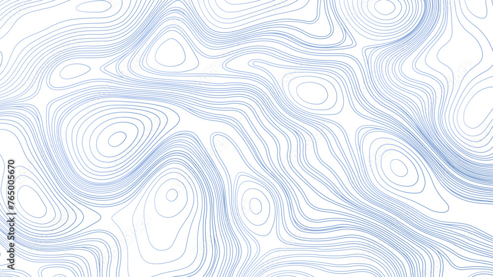 Vector seamless background.  Wavy graphic background. The wavy lines. Topographic map. Seamless pattern wave lines Topographic map. Geographic mountain relief.