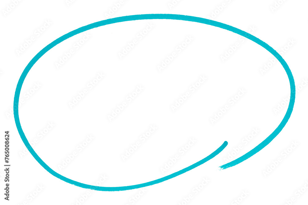 Light blue round brush isolated on transparent background. Light blue round brush isolated on transparent background.