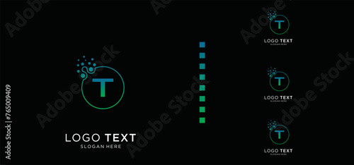 Letter T Logo. T Letter Design Vector