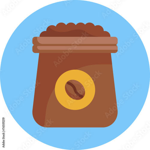 Symbolizing the journey from coffee plantations to your cup, this icon captures the essence of the beloved bean, encapsulated within a convenient bag.