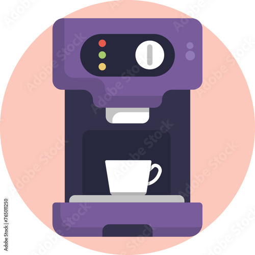 Get your caffeine fix with our Coffee Machine icon, representing the heart of any bustling coffee shop. Enjoy freshly brewed java at your fingertips.