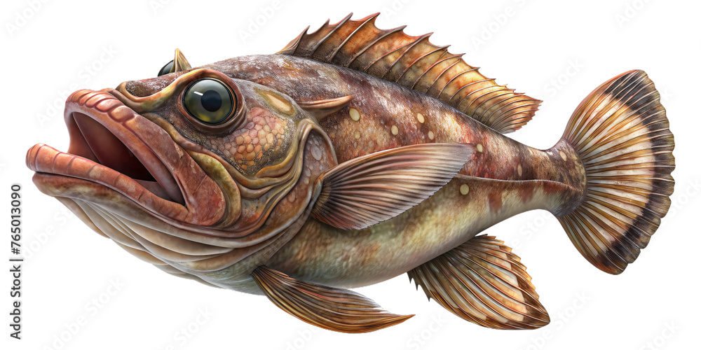A dangerous stonefish with aggressive posture and spines
A dangerous stonefish with aggressive posture and spines
A dangerous stonefish with aggressive posture and spines
A dangerous stonefish with aggressive posture and spines
