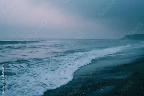 Water surface with ripples and sunlight reflections