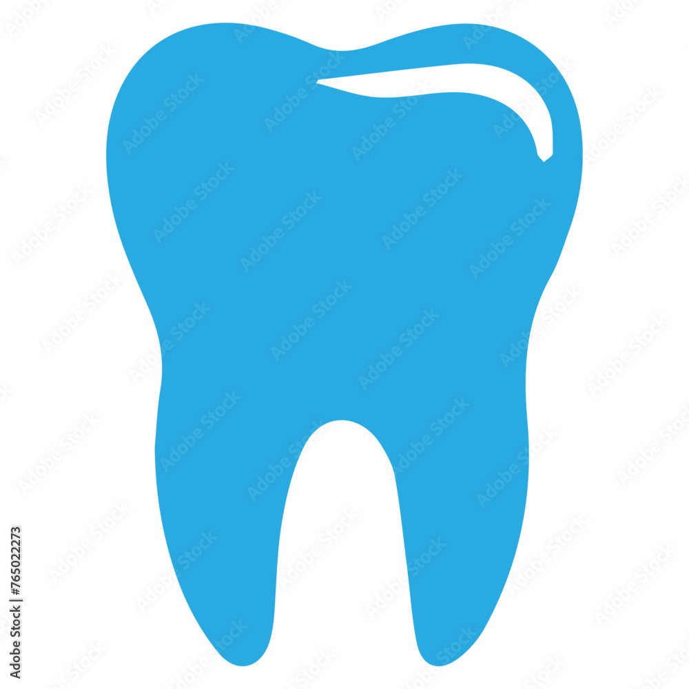 Obraz premium Dental flat design icons