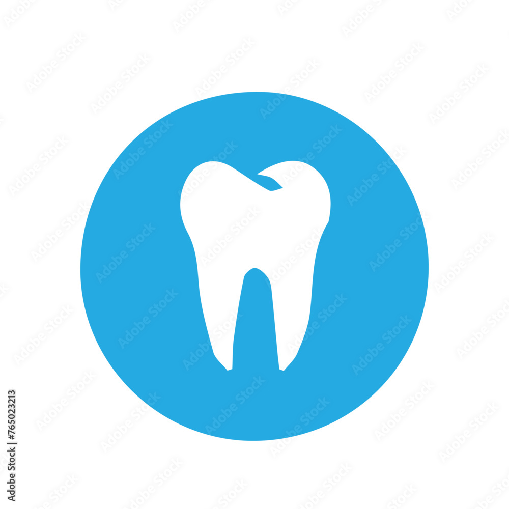 Dental flat design icons Dental flat design icons