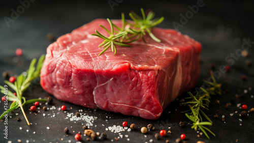 raw beef meat