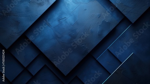 Diagonal Blue Striped Pattern with Textured Surface - Modern Abstract Background