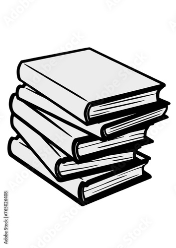 stack of books