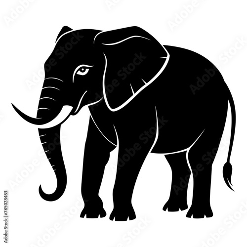 thai elephant vector 