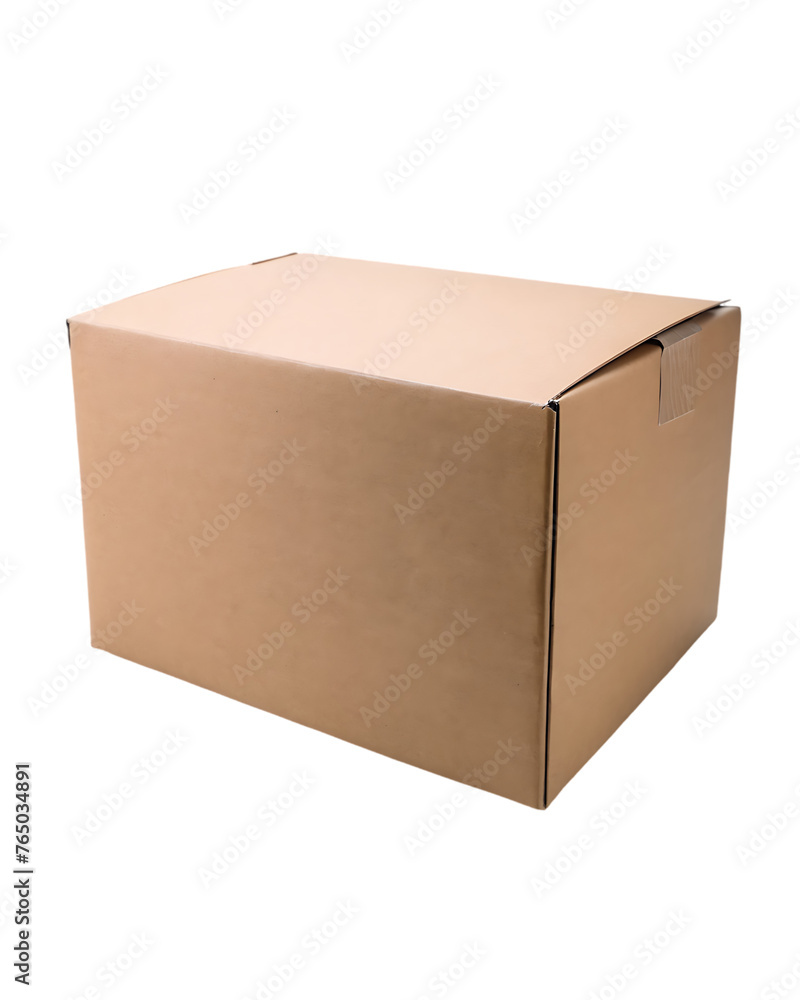Box isolated on transparent background Box isolated on transparent background