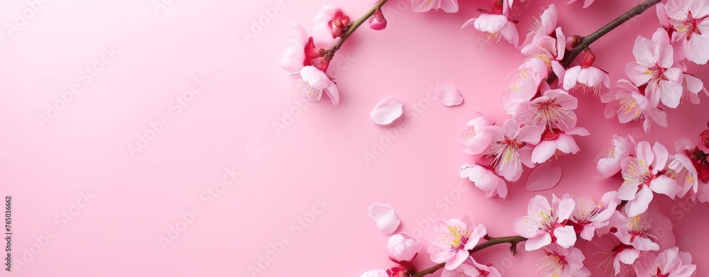 Naklejka premium Sacura cherry flowers