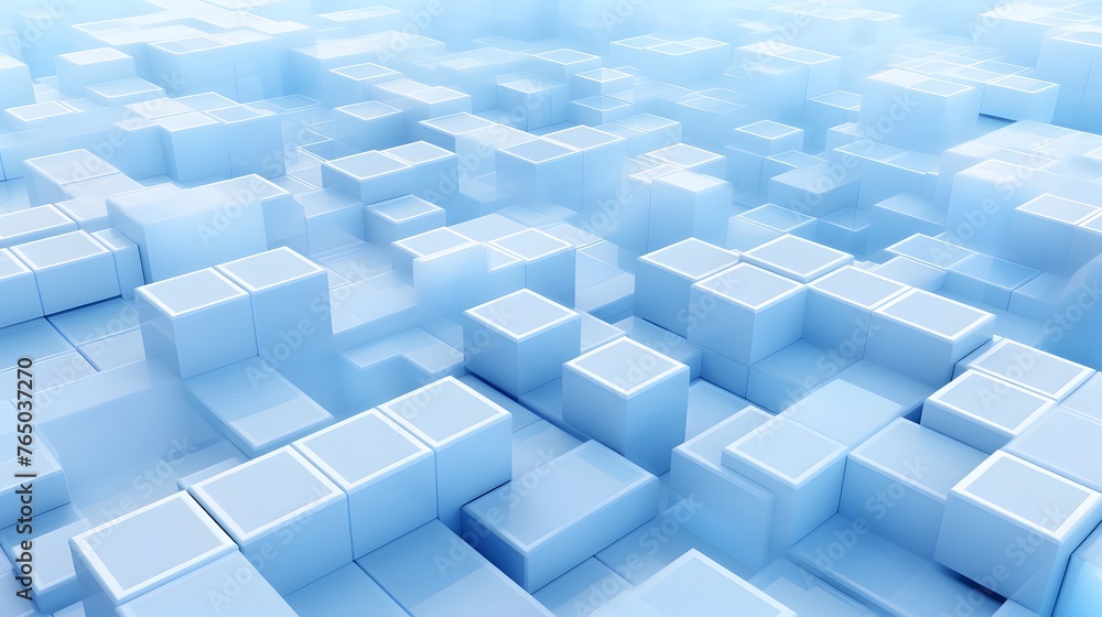 3d rendering of white and blue abstract geometric background. Scene for advertising, technology, showcase, banner, game, sport, cosmetic, business, metaverse. Sci-Fi Illustration. Product display 3d rendering of white and blue abstract geometric background. Scene for advertising, technology, showcase, banner, game, sport, cosmetic, business, metaverse. Sci-Fi Illustration. Product display