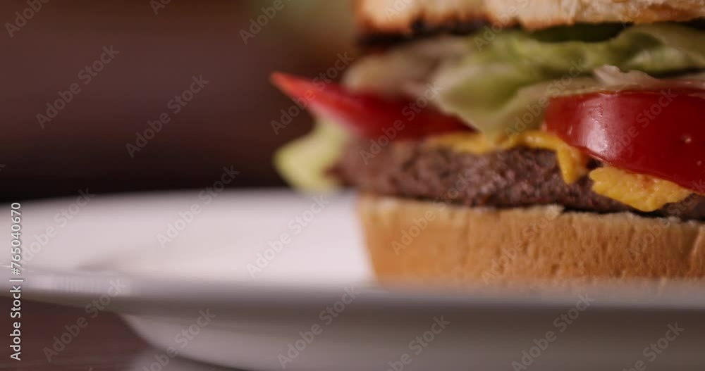Burger, Hamburger, Fast Food, Junk Food, Bun, Patty, Lettuce Burger, Hamburger, Fast Food, Junk Food, Bun, Patty, Lettuce