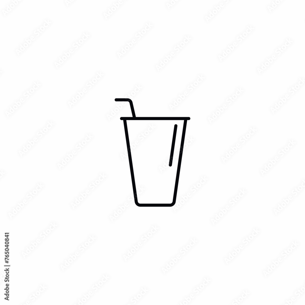 Soda Drink Can Glass icon Soda Drink Can Glass icon