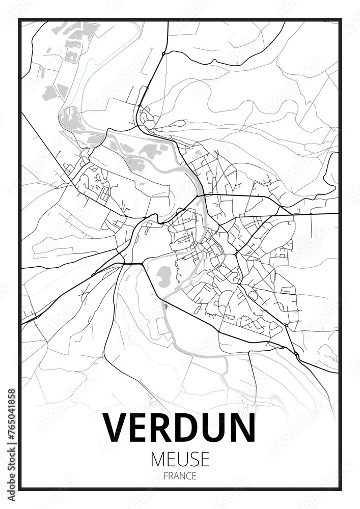 Naklejka premium Verdun, Meuse