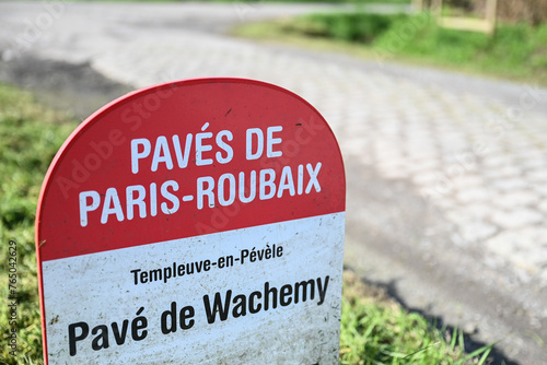 France Pavés de Paris Roubaix parcours course cyclisme UCI Wachemy photo