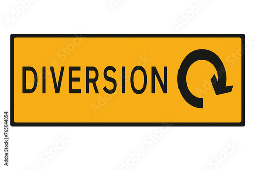 Digital illustration - concept - diversion bringing drivers round in circles.