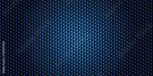 3D abstract dark blue background with dot pattern vector design