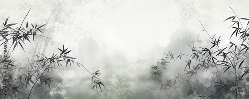 ivory bamboo background with grungy texture