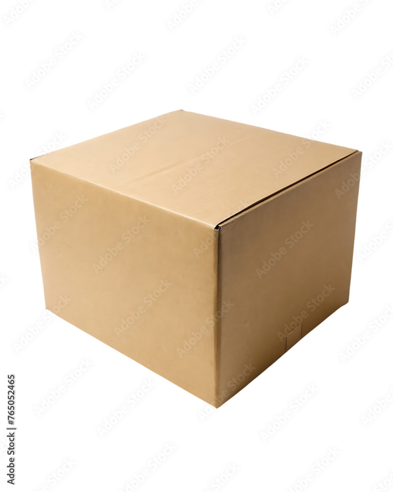 Box isolated on transparent background Box isolated on transparent background