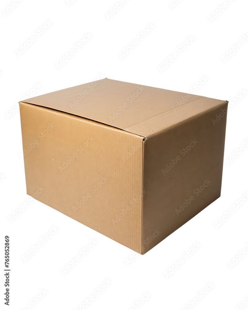 Box isolated on transparent background Box isolated on transparent background
