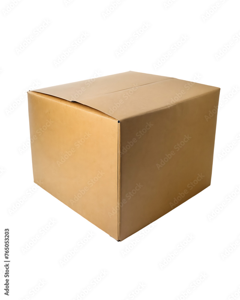 Box isolated on transparent background Box isolated on transparent background
